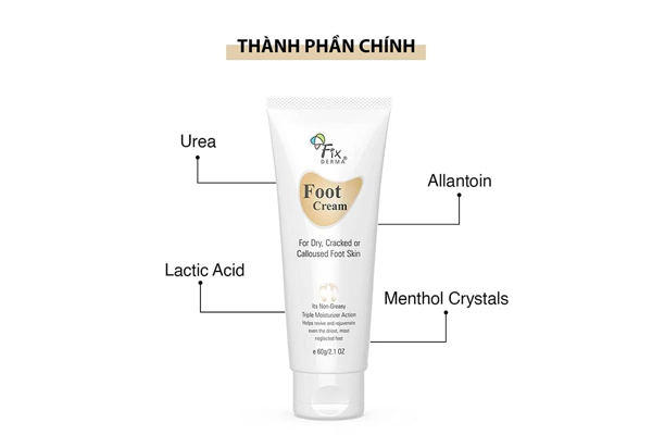 Kem trị nứt gót chân Fixderma Foot Cream