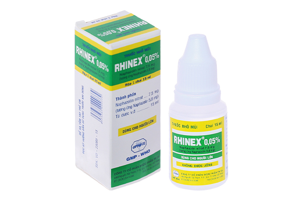 Thuốc nhỏ mũi Rhinex