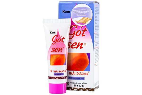 Kem bôi trị nứt gót chân Gót Sen