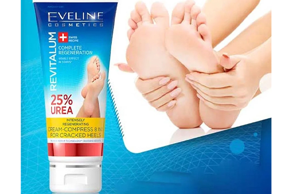 Kem dưỡng da chân dưỡng ẩm & làm mềm gót chân Eveline Cosmetics Revitalum