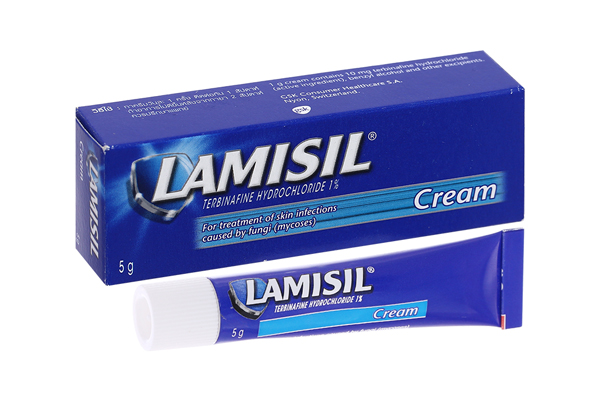 Thuốc bôi ngoài da trị nấm móng Lamisil Cream