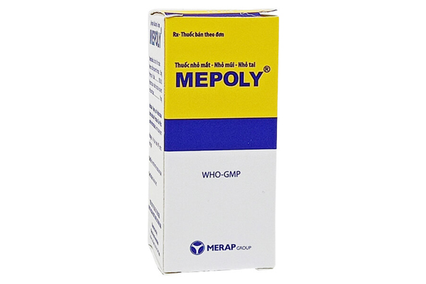 Thuốc nhỏ mũi trị viêm xoang Mepoly
