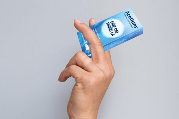 Viên ngậm cai nghiện thuốc lá ACETIUM