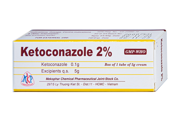 Ketoconazole Cream 2% thuốc đặc trị lang ben