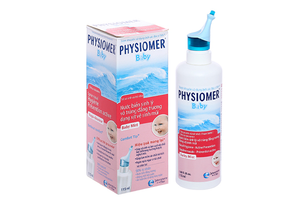 Thuốc nhỏ mũi Physiomer trị viêm xoang hiệu quả